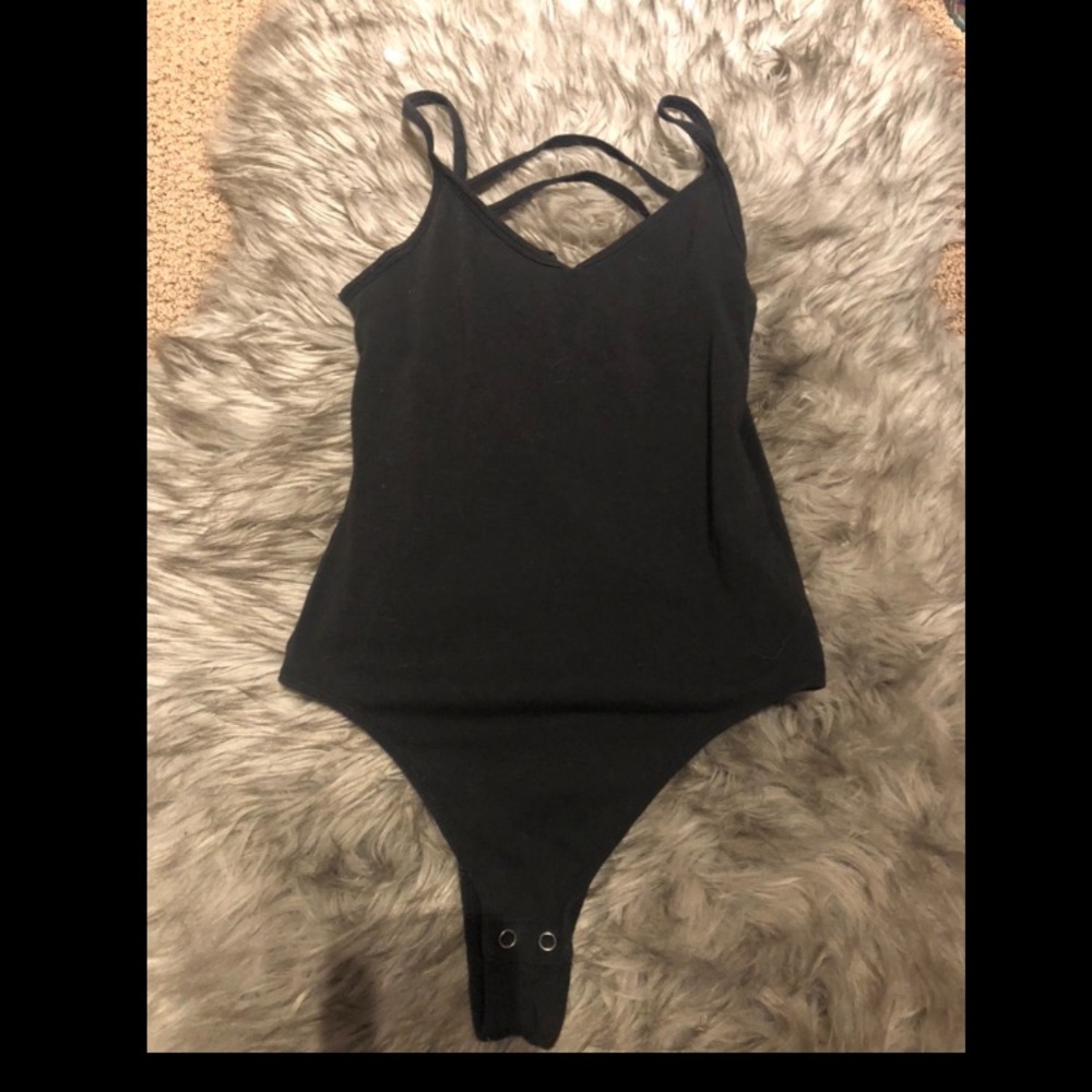 EUC Soft Strappy Bodysuit, worn once, size small